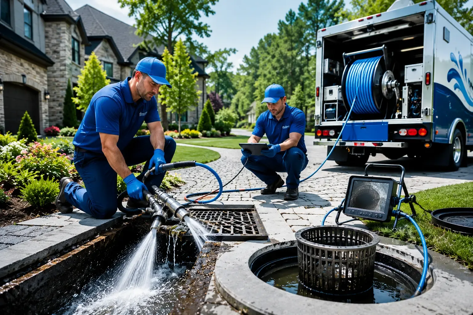 Local outdoor drain cleaning professionals in Caldwell, KS